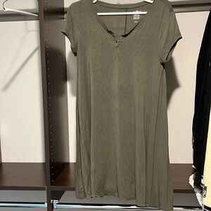 Green Swing dress